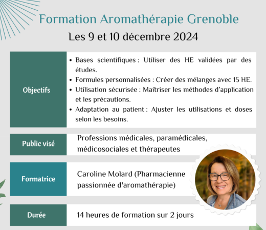 Formation aromathrapie Grenoble 1