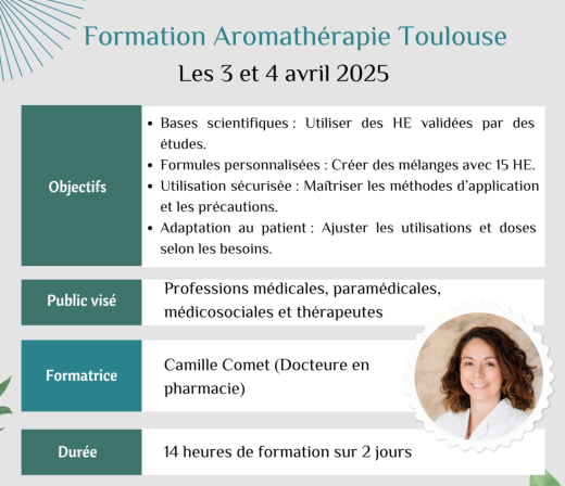 Formation aromathrapie Toulouse 1